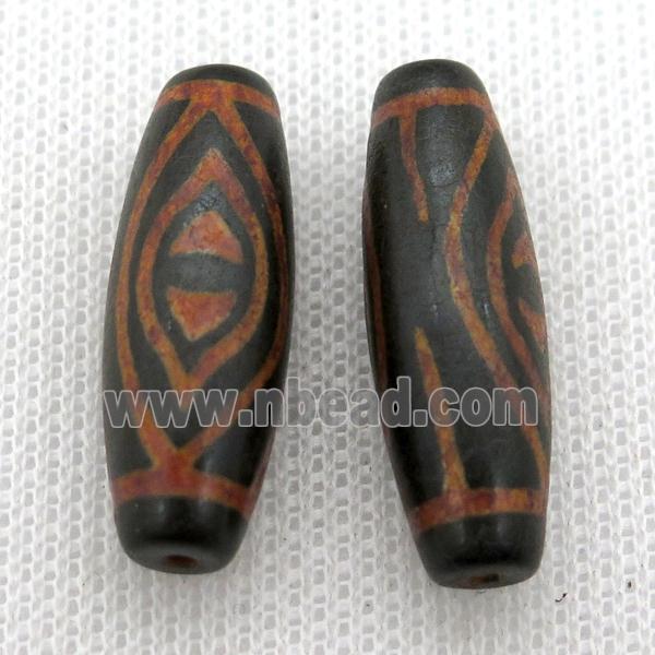 tibetan DZi rice beads