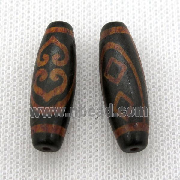 tibetan DZi rice beads
