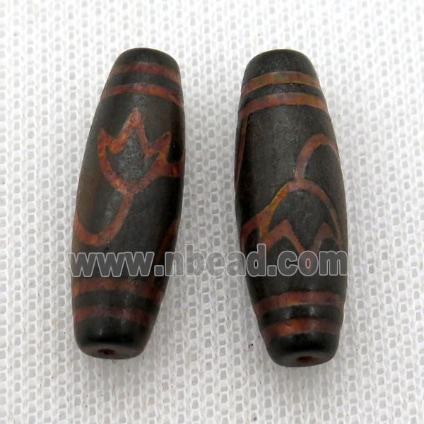 tibetan DZi rice beads