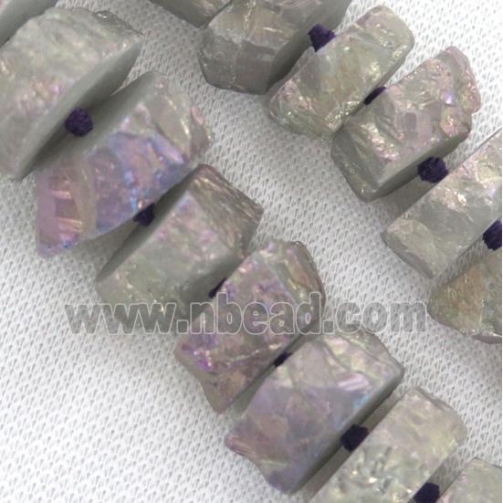 quartz bead, freeform