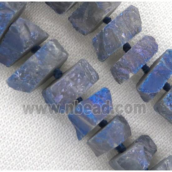 quartz bead, freeform