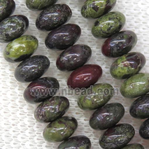 Dragon BloodStone rondelle beads