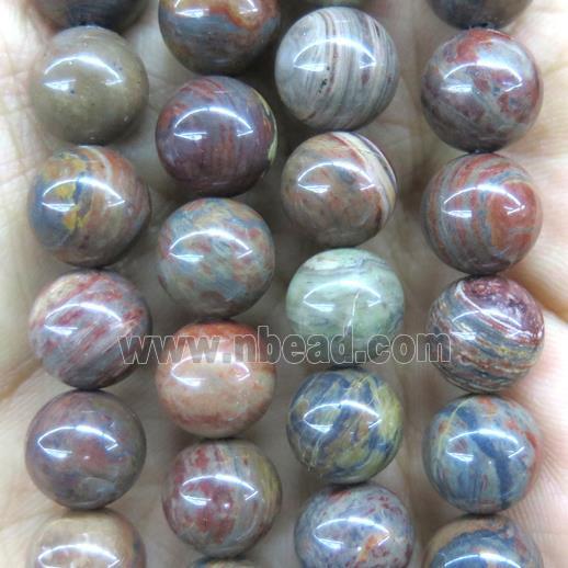 round cuckoo Jasper beads