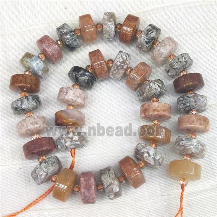 Ocean Jasper heishi beads