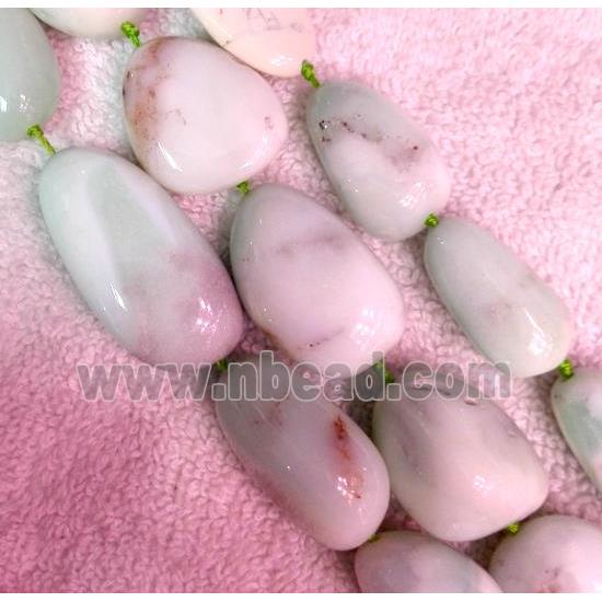 natural Chrysoprase beads, freeform
