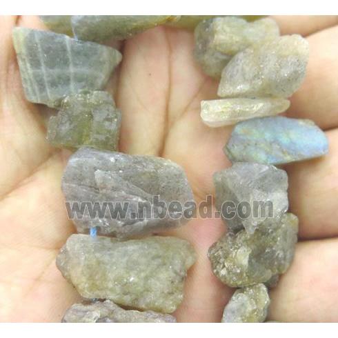 Labradorite bead, freeform