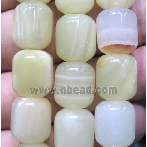 Dye Jade Beads Barrel