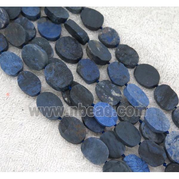 blue jasper bead, freeform