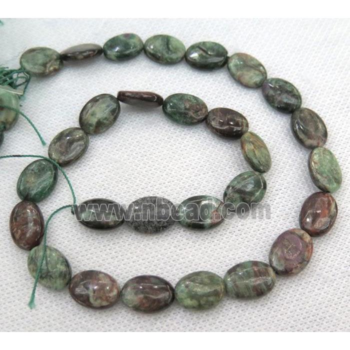 gemstone bead, oval