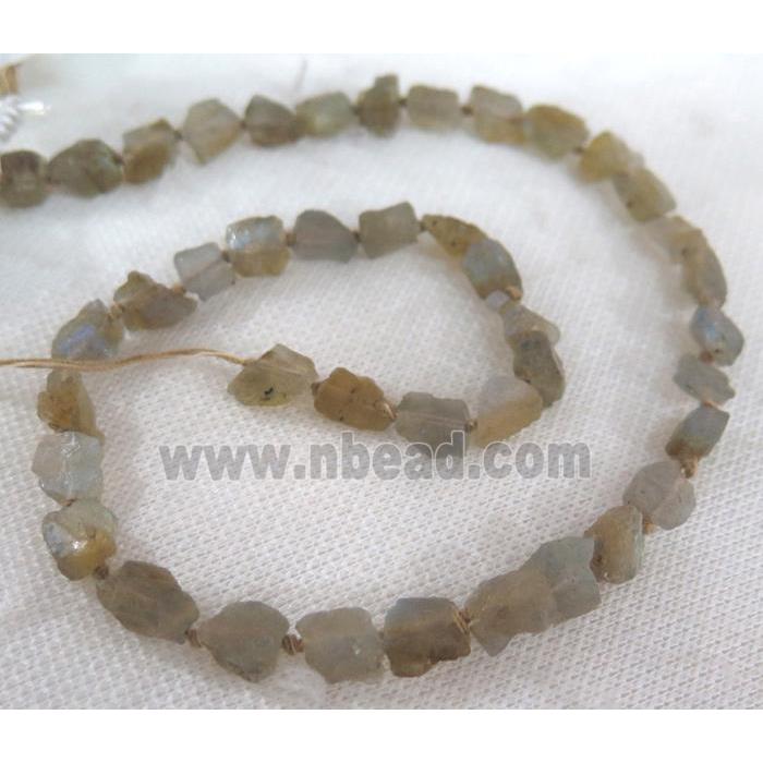 Labradorite chip bead, freeform
