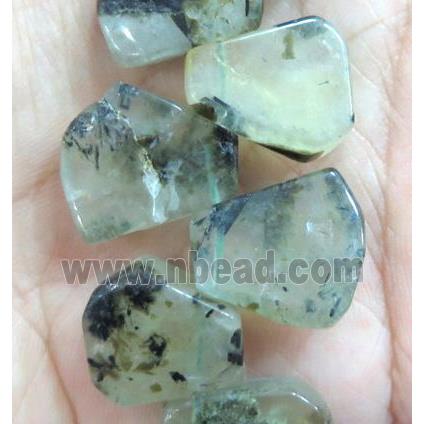gemstone bead, teardrop