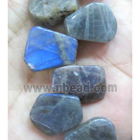 Labradorite beads, teardrop