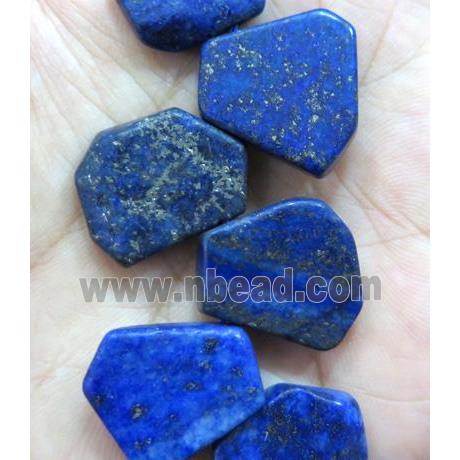 blue Lapis Lazuli beads, teardrop