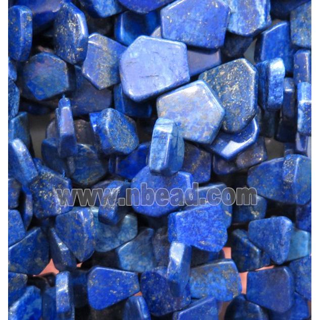 blue Lapis Lazuli beads, teardrop