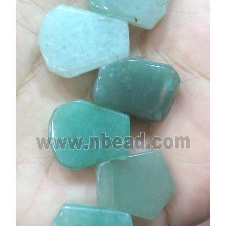 gemstone bead, teardrop