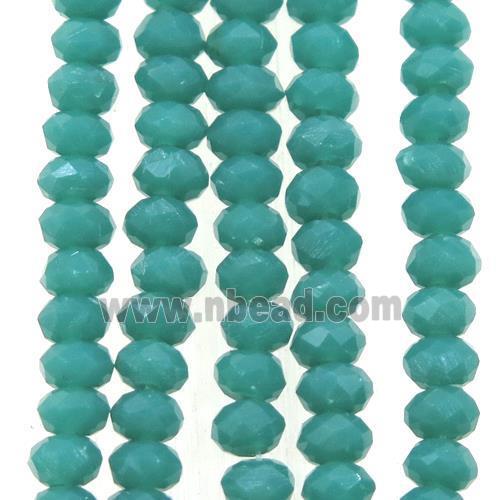 chinese crystal glass beads, faceted rondelle