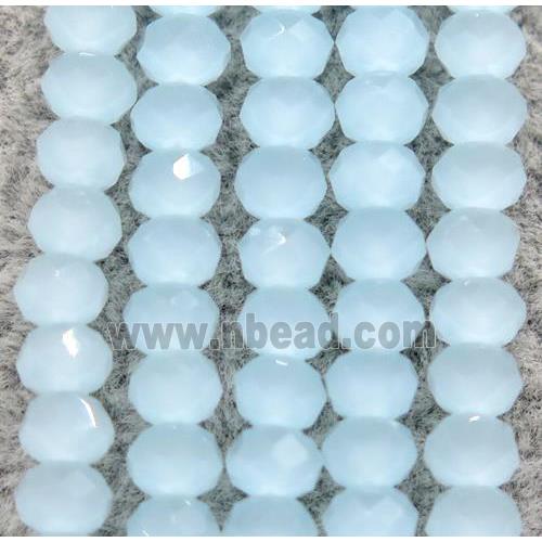 chinese crystal glass beads, faceted rondelle