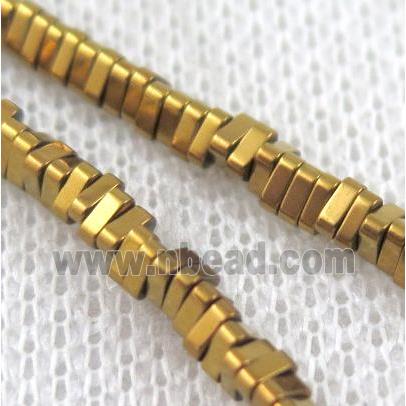 hematite beads, triangle