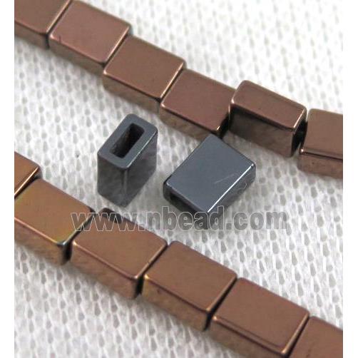 hematite beads, red copper
