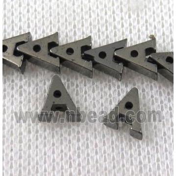 hematite beads, black