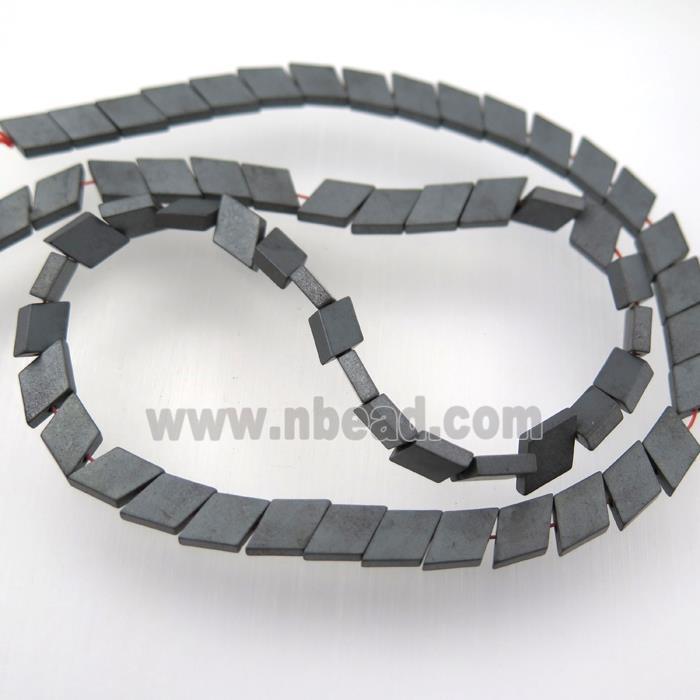 matte black Hematite beads