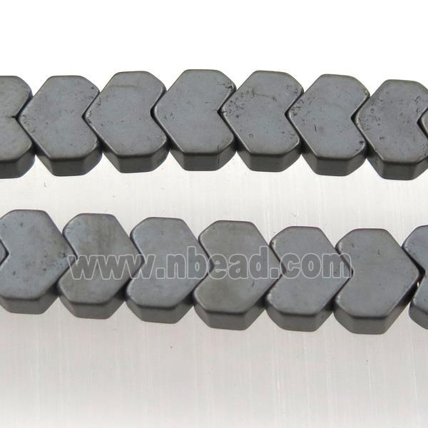 matte black Hematite beads