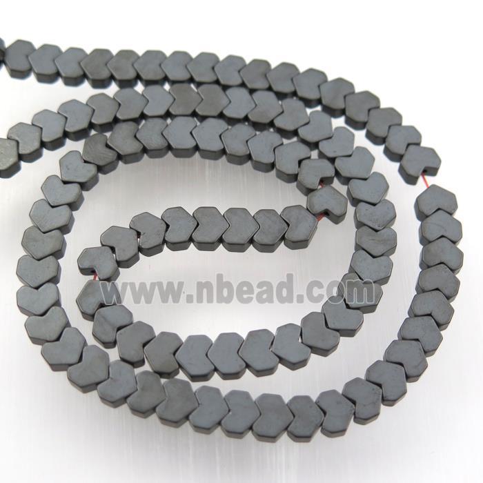 matte black Hematite beads