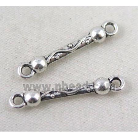 Tibetan silver connector, zinc alloy