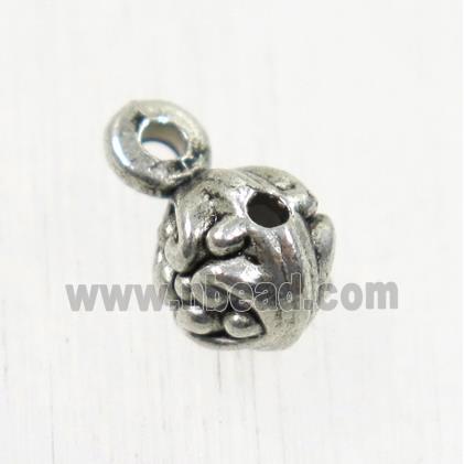 tibetan silver hanger, non-nickel