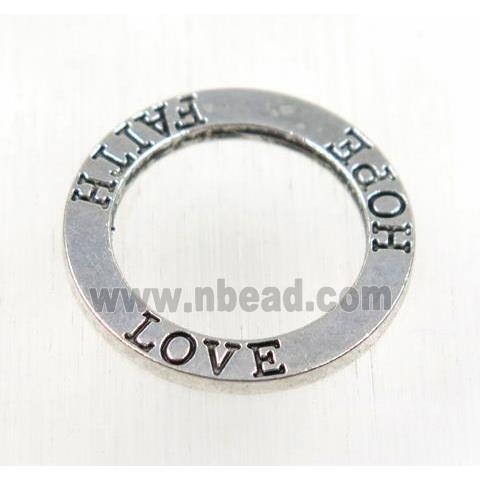 tibetan silver links, non-nickel