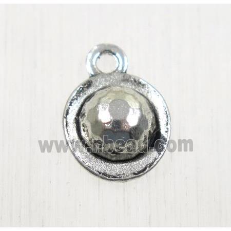 tibetan silver pendant, non-nickel