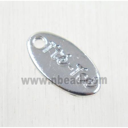 tibetan silver pendant, non-nickel