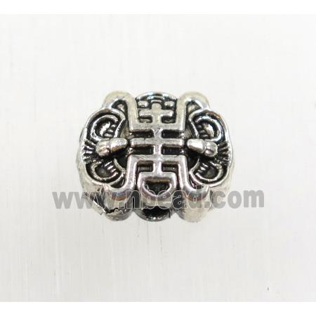 tibetan silver zinc beads, non-nickel