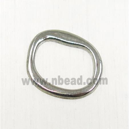 tibetan silver links, non-nickel