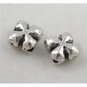 tibetan silver spacer beads, non-nickel, approx 6x6mm