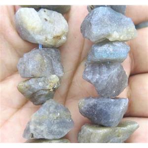 Labradorite bead, freeform, approx 15-25mm