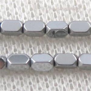 hematite beads, approx 4x2mm