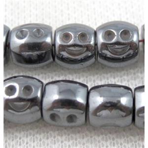 hematite beads, approx 8mm