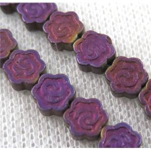 hematite beads, approx 8mm