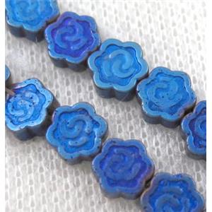 hematite beads, approx 8mm