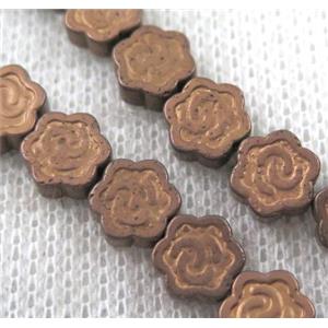 hematite beads, approx 8mm