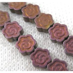 hematite beads, approx 8mm