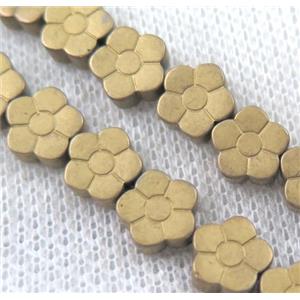 hematite beads, approx 7mm