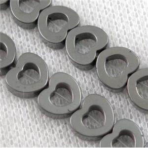 hematite beads, approx 8mm dia