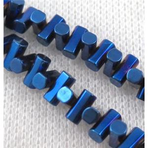 hematite beads, approx 7x3mm