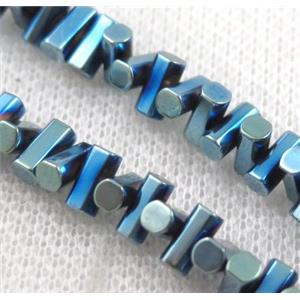 hematite beads, approx 7x3mm
