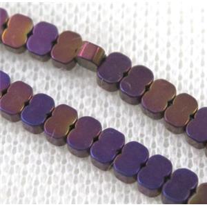 hematite beads, approx 4x3x2mm