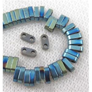 hematite beads, approx 6x3x2mm