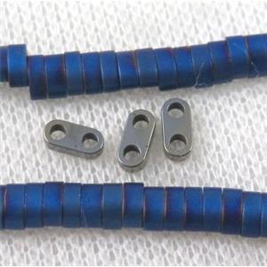 hematite beads, approx 6x3x2mm