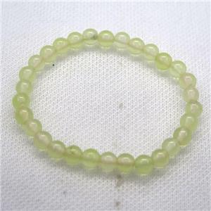 Stretch Jade bracelet, dye, approx 16mm dia, 13pcs per st